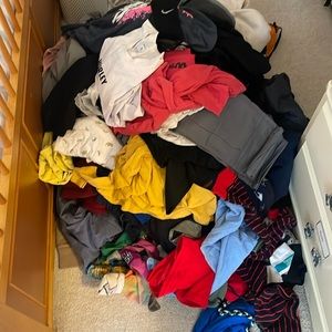 all of it holster,gap,nike,levi’s,everything that you can imagine. mostly kids